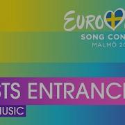 Eurovision 2024 Soundtrack Hosts Entrance